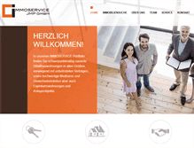 Tablet Screenshot of immoservice.or.at